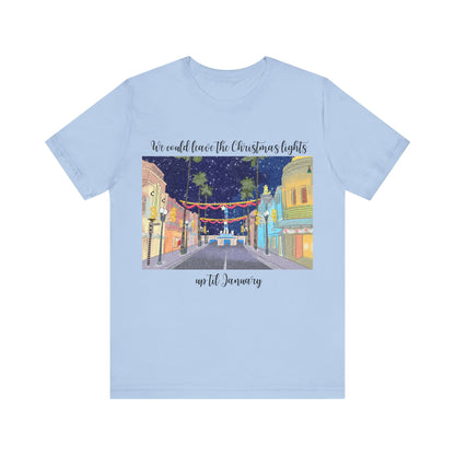 Studios Christmas Lights {Bella Canvas} Tee