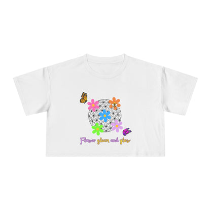 Flower and Garden Crop Tee