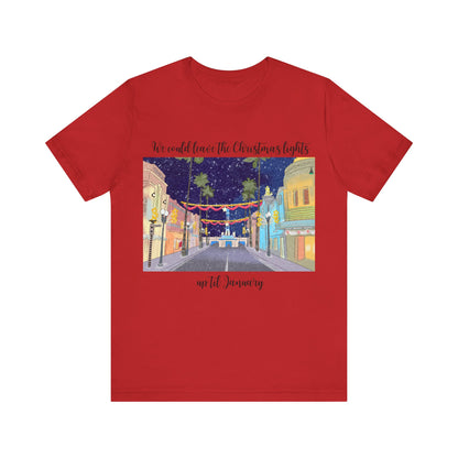Studios Christmas Lights {Bella Canvas} Tee