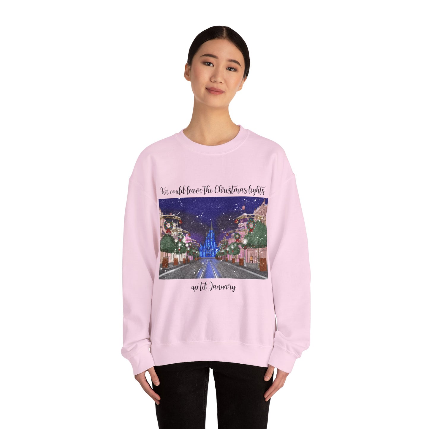 Christmas Lights til January Sweatshirt