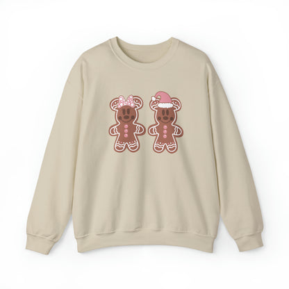 Gingerbread Couple Crewneck Sweatshirt