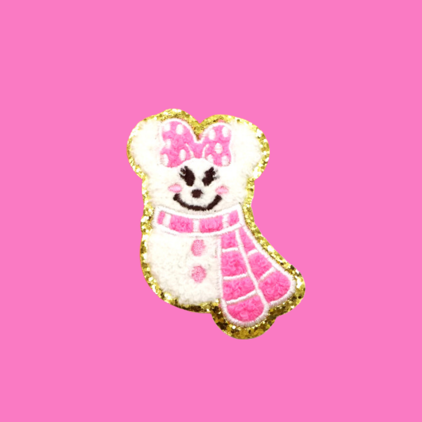 Pink Snowman
