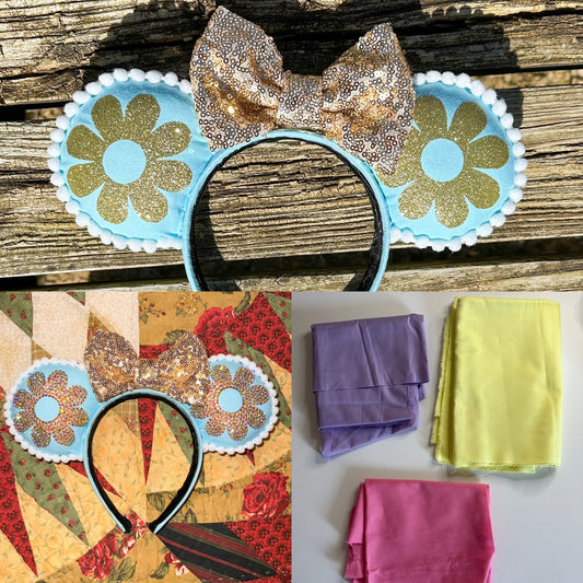 Glitter and Daisies Ears